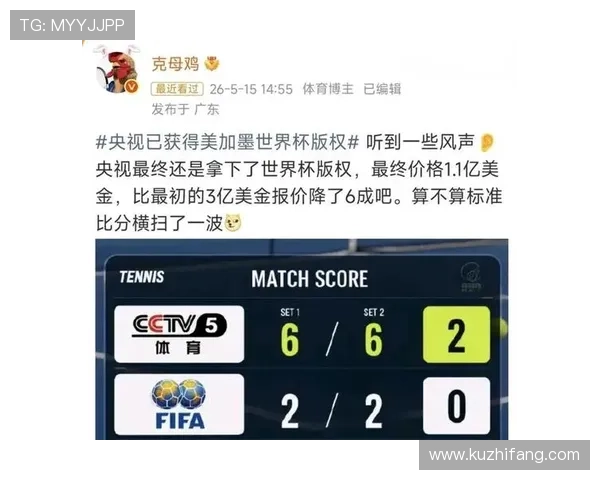 央视世界杯版权或狂赚六十亿
